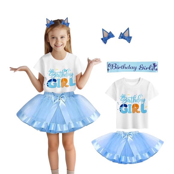 Girl’s Birthday Outfit Set - Picture 4 of 4